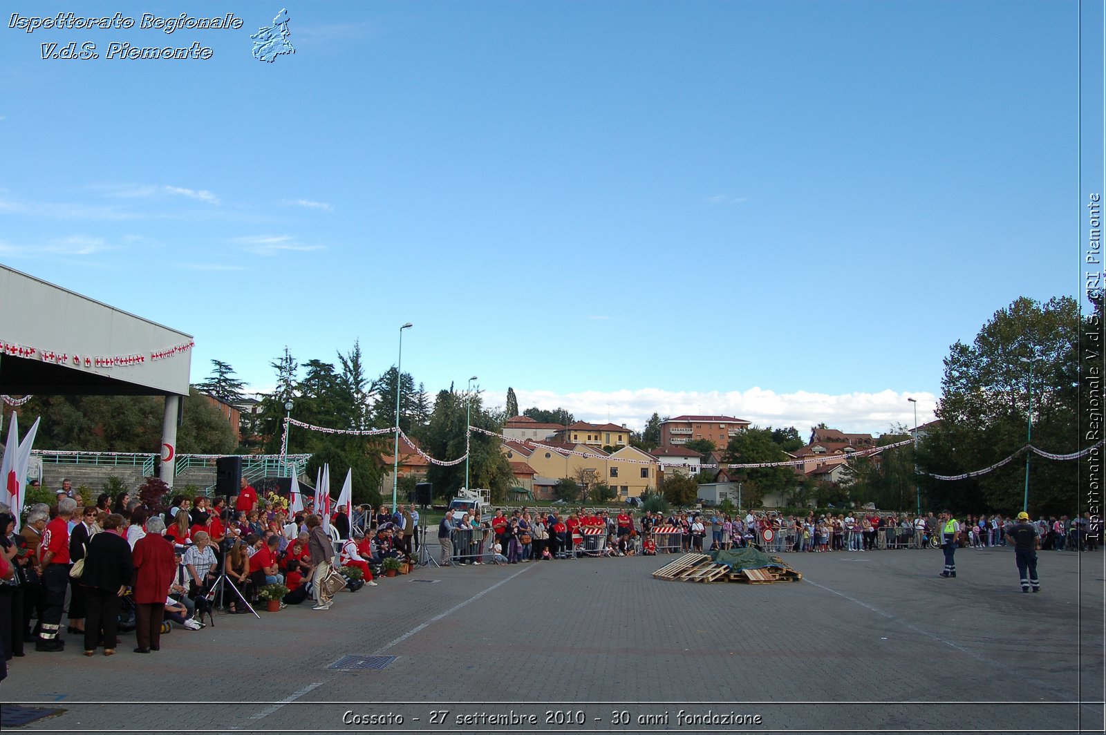 Cossato - 27 settembre 2010 - 30 anni fondazione -  Croce Rossa Italiana - Ispettorato Regionale Volontari del Soccorso Piemonte