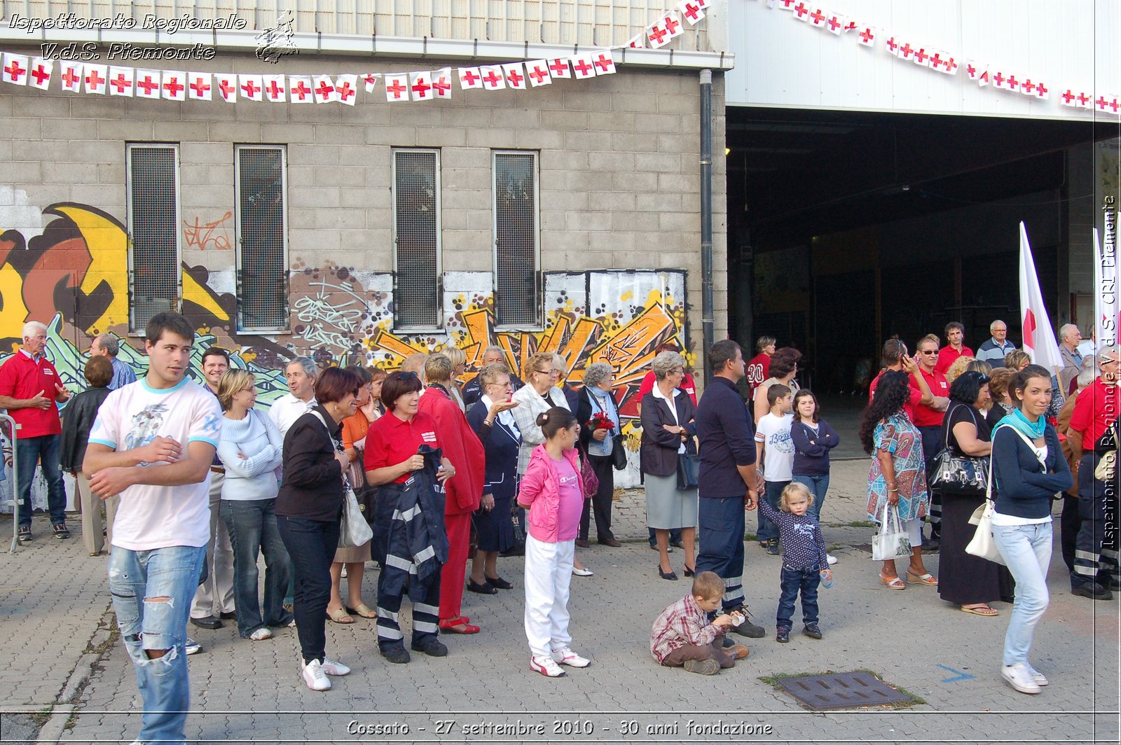 Cossato - 27 settembre 2010 - 30 anni fondazione -  Croce Rossa Italiana - Ispettorato Regionale Volontari del Soccorso Piemonte