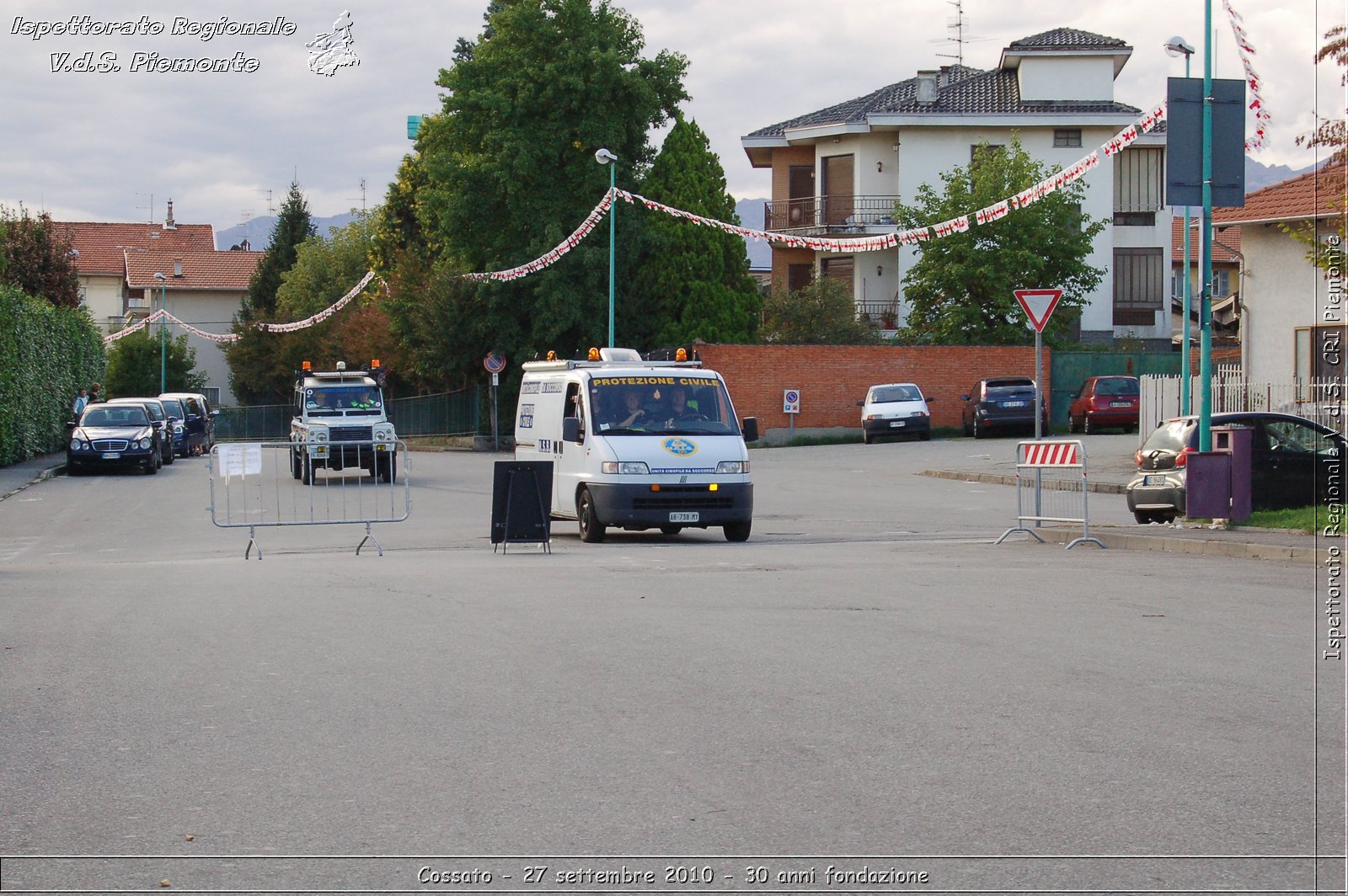 Cossato - 27 settembre 2010 - 30 anni fondazione -  Croce Rossa Italiana - Ispettorato Regionale Volontari del Soccorso Piemonte