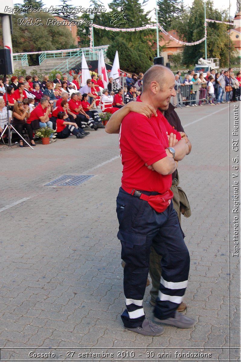 Cossato - 27 settembre 2010 - 30 anni fondazione -  Croce Rossa Italiana - Ispettorato Regionale Volontari del Soccorso Piemonte