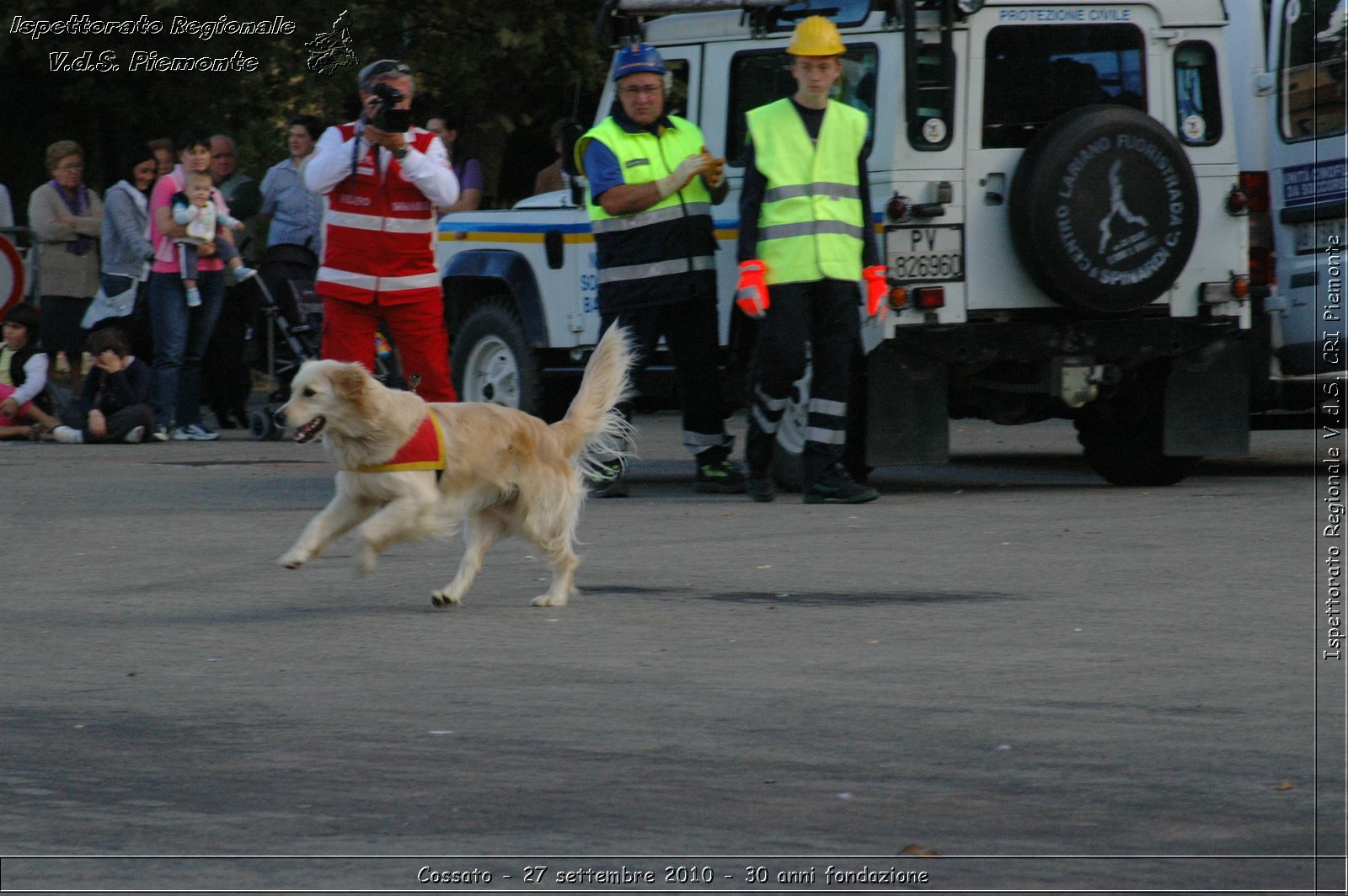 Cossato - 27 settembre 2010 - 30 anni fondazione -  Croce Rossa Italiana - Ispettorato Regionale Volontari del Soccorso Piemonte