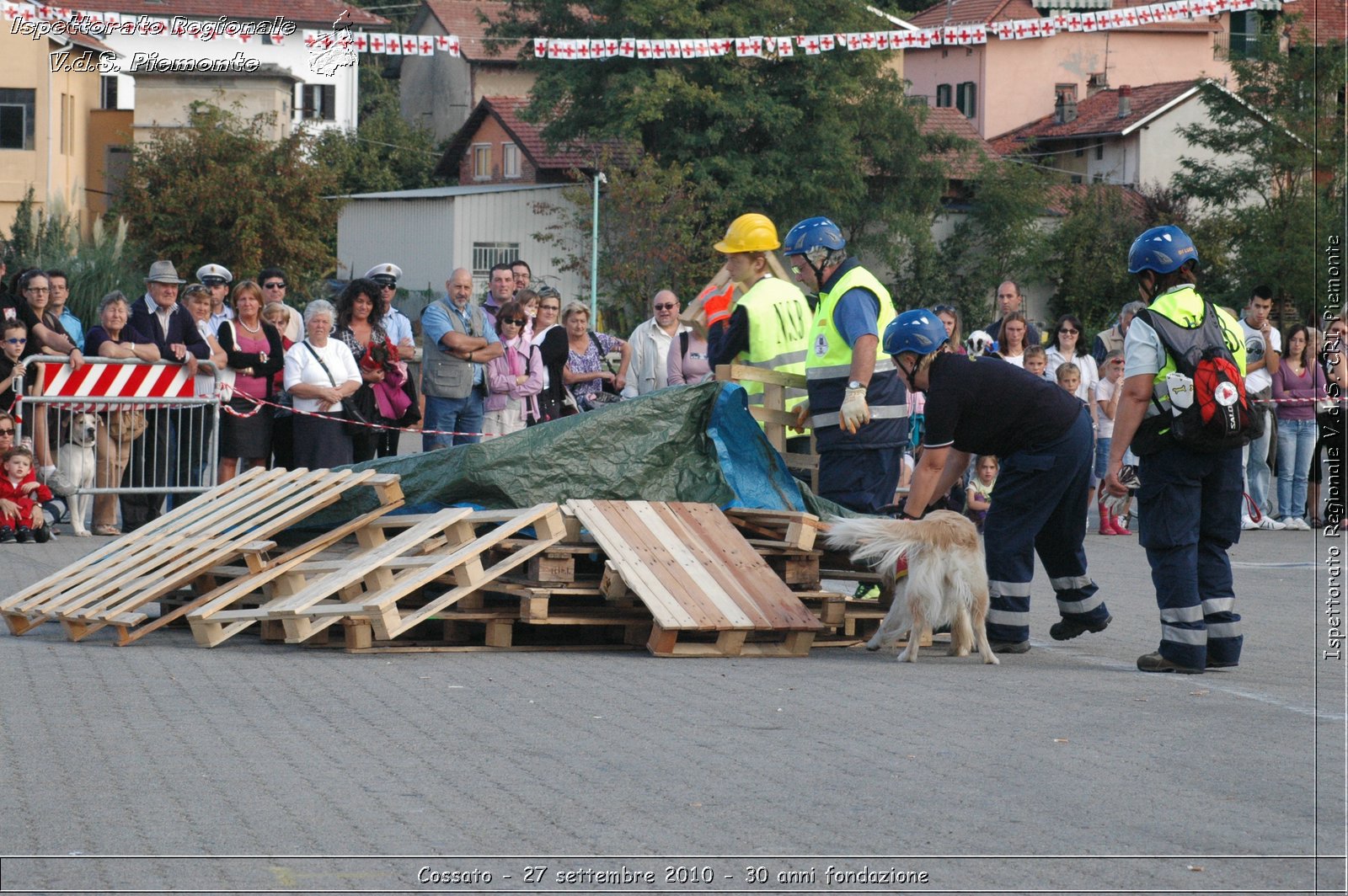 Cossato - 27 settembre 2010 - 30 anni fondazione -  Croce Rossa Italiana - Ispettorato Regionale Volontari del Soccorso Piemonte