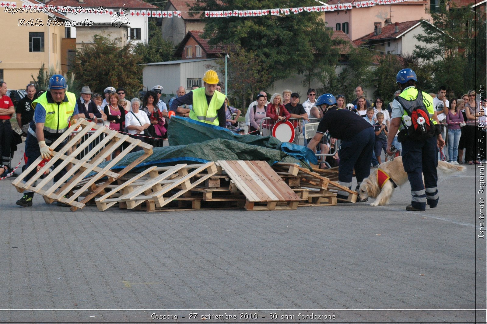 Cossato - 27 settembre 2010 - 30 anni fondazione -  Croce Rossa Italiana - Ispettorato Regionale Volontari del Soccorso Piemonte