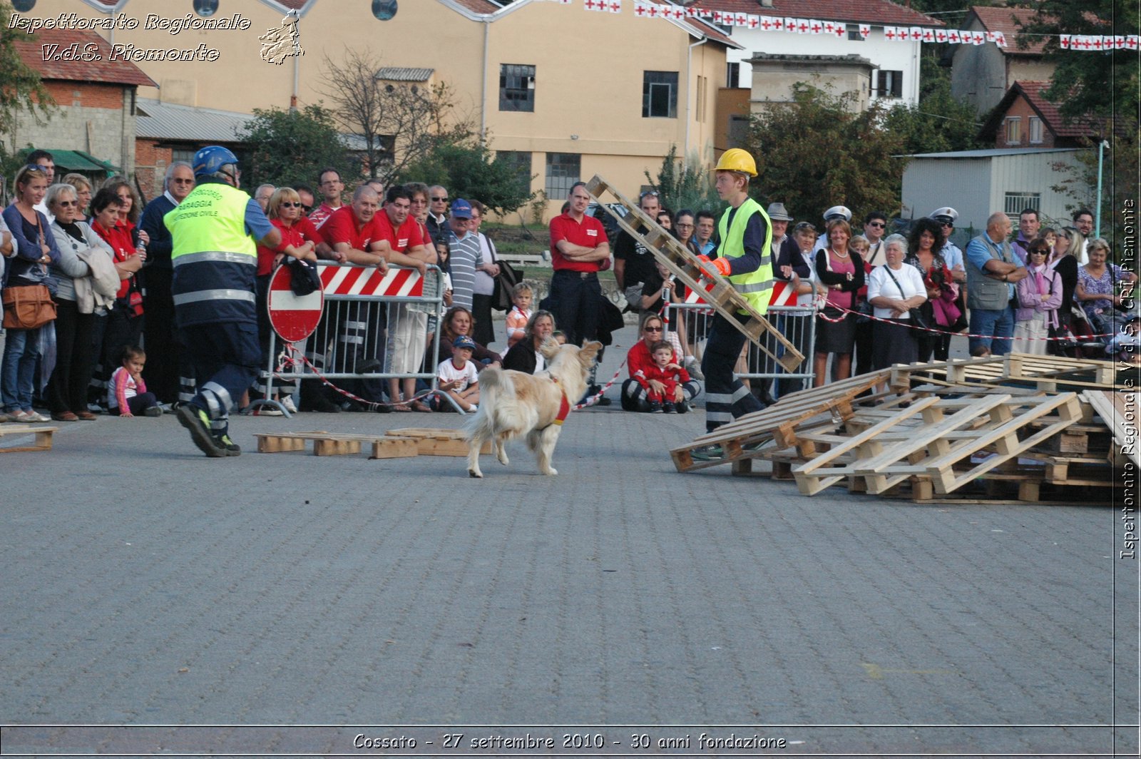 Cossato - 27 settembre 2010 - 30 anni fondazione -  Croce Rossa Italiana - Ispettorato Regionale Volontari del Soccorso Piemonte