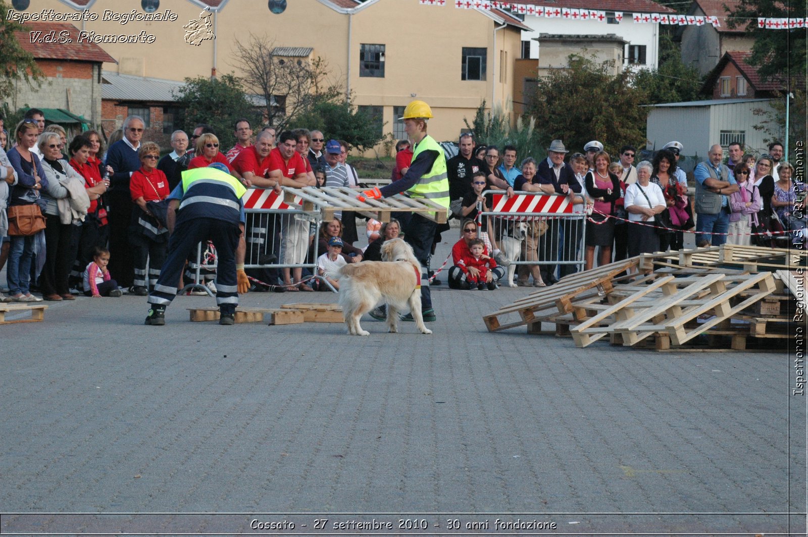 Cossato - 27 settembre 2010 - 30 anni fondazione -  Croce Rossa Italiana - Ispettorato Regionale Volontari del Soccorso Piemonte