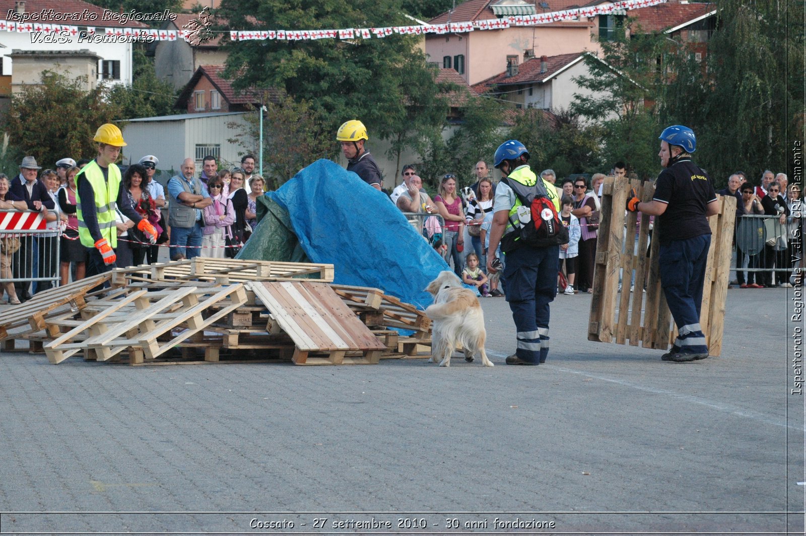 Cossato - 27 settembre 2010 - 30 anni fondazione -  Croce Rossa Italiana - Ispettorato Regionale Volontari del Soccorso Piemonte