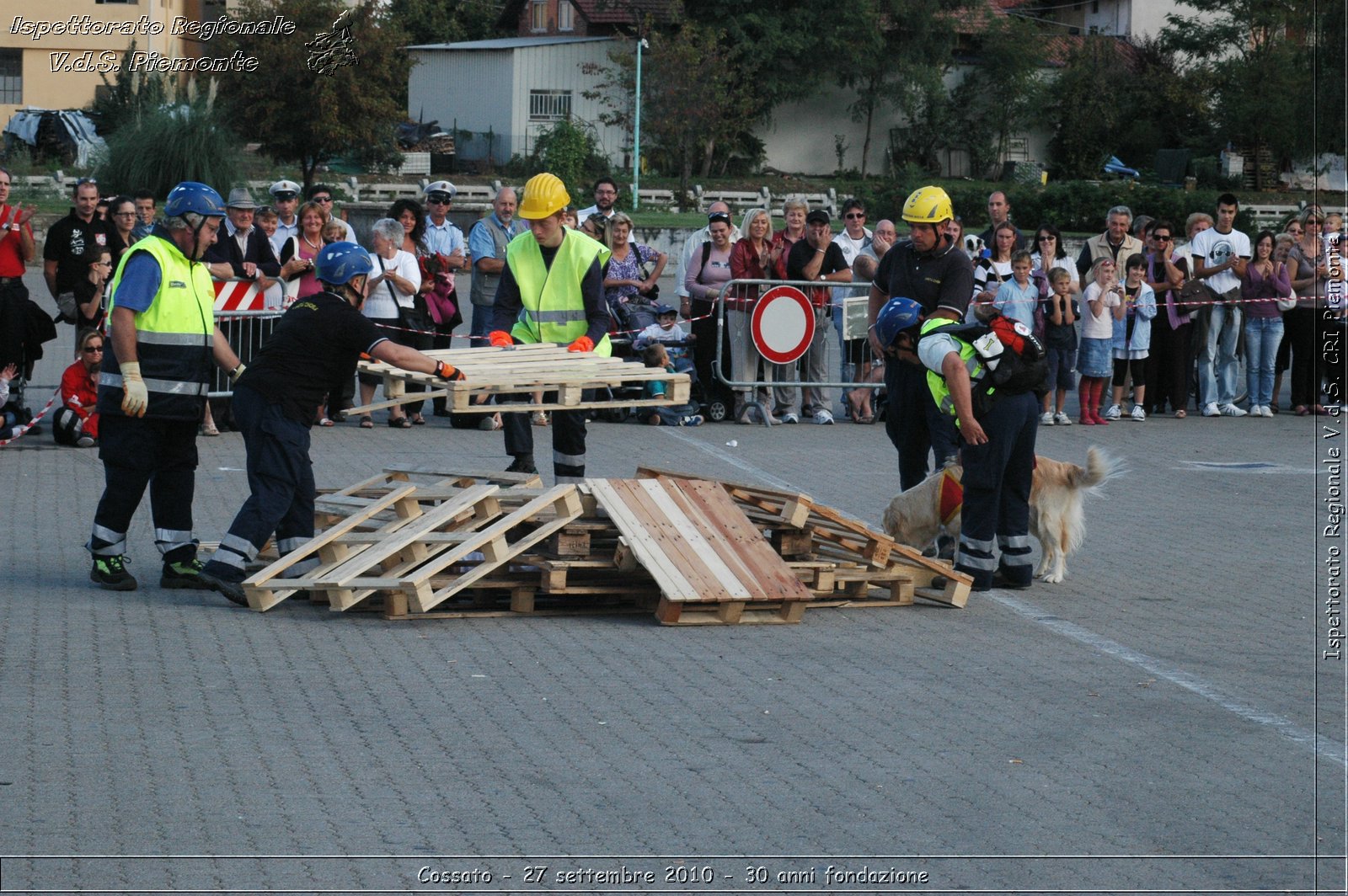 Cossato - 27 settembre 2010 - 30 anni fondazione -  Croce Rossa Italiana - Ispettorato Regionale Volontari del Soccorso Piemonte