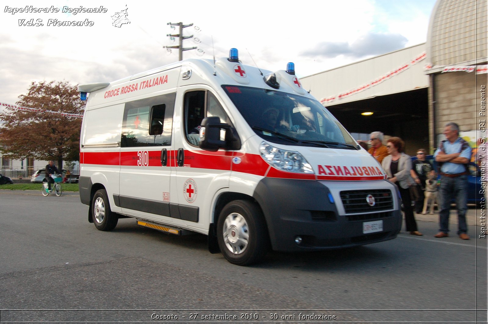 Cossato - 27 settembre 2010 - 30 anni fondazione -  Croce Rossa Italiana - Ispettorato Regionale Volontari del Soccorso Piemonte