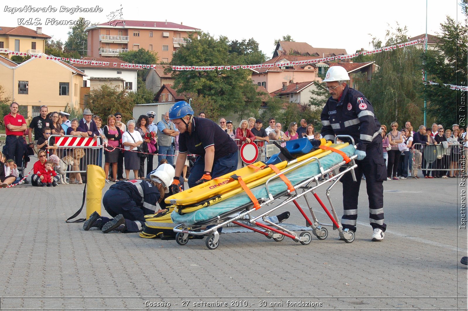 Cossato - 27 settembre 2010 - 30 anni fondazione -  Croce Rossa Italiana - Ispettorato Regionale Volontari del Soccorso Piemonte