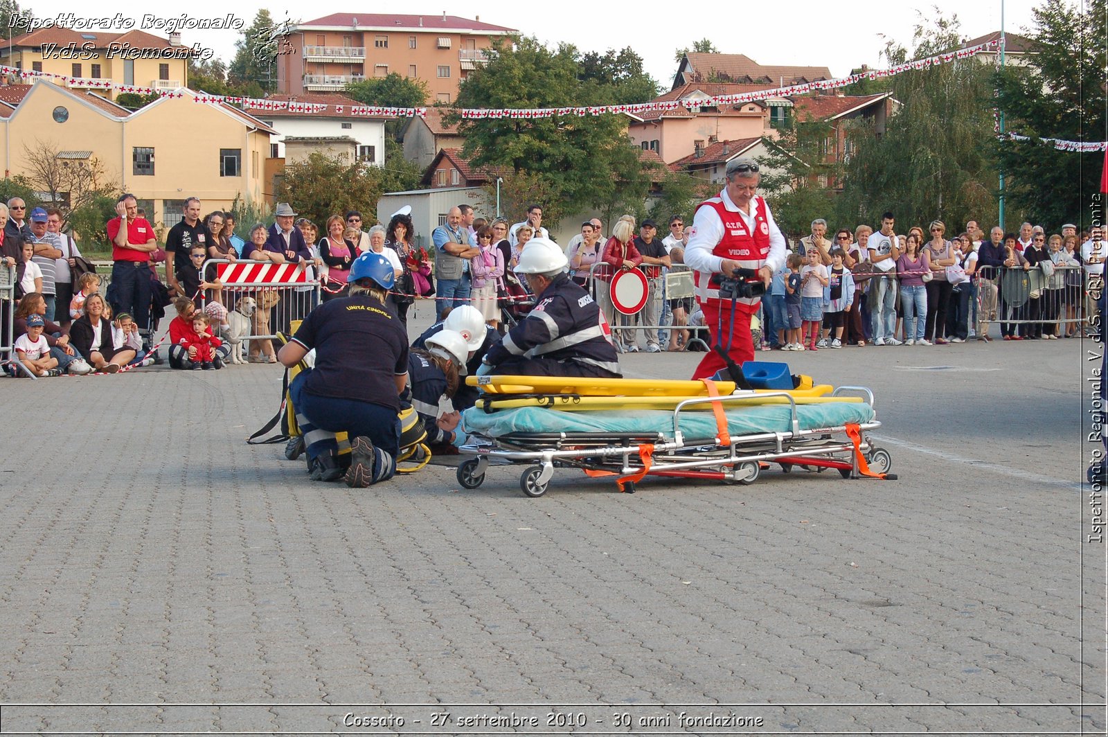 Cossato - 27 settembre 2010 - 30 anni fondazione -  Croce Rossa Italiana - Ispettorato Regionale Volontari del Soccorso Piemonte