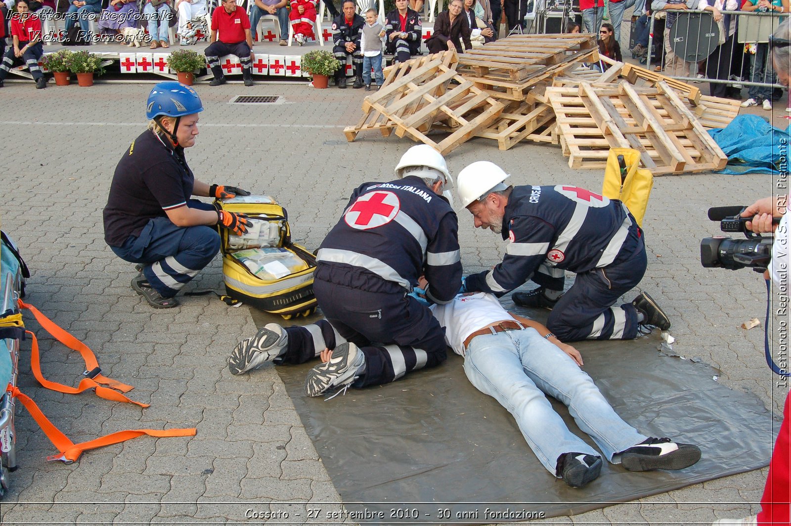 Cossato - 27 settembre 2010 - 30 anni fondazione -  Croce Rossa Italiana - Ispettorato Regionale Volontari del Soccorso Piemonte