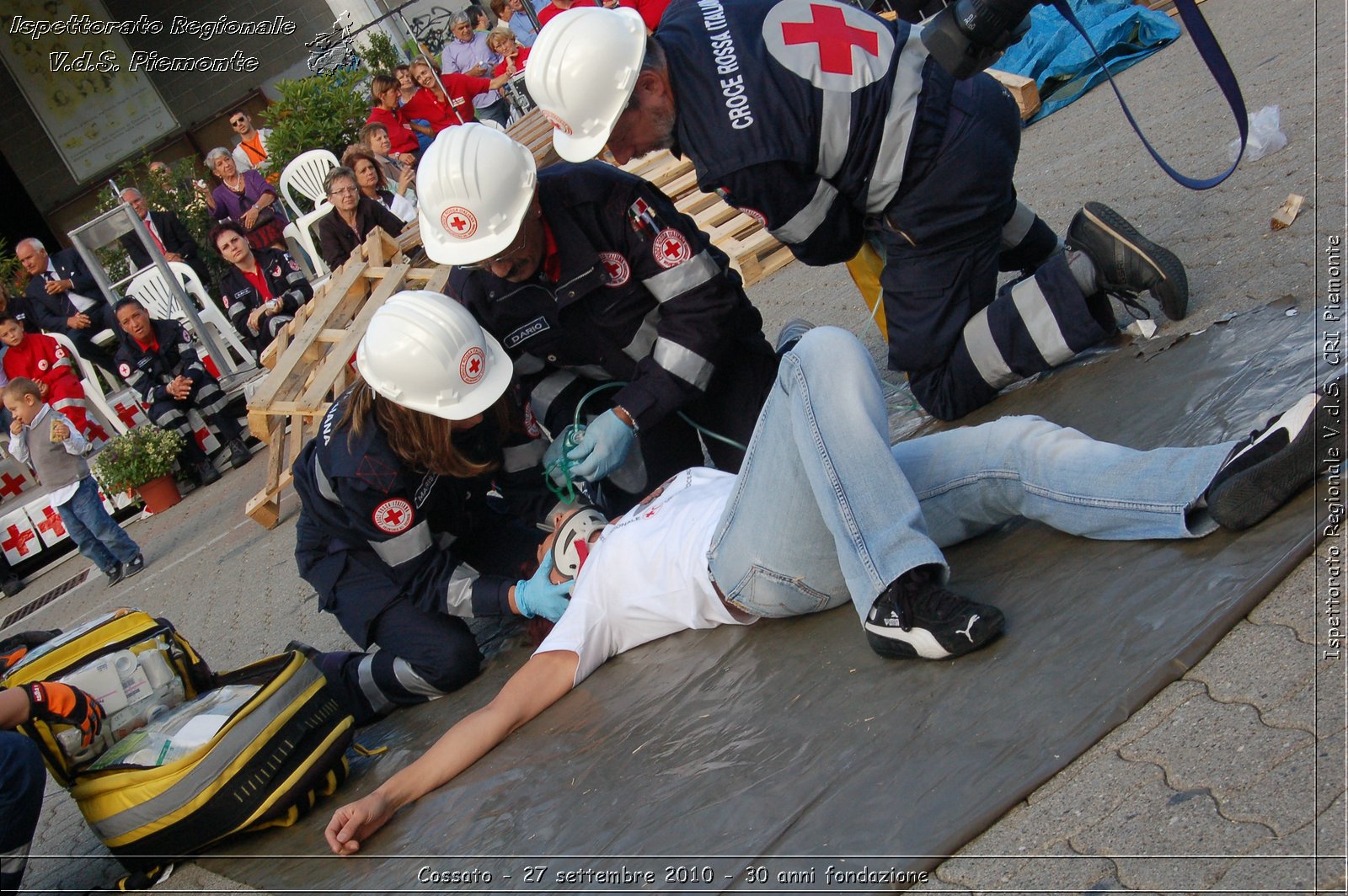 Cossato - 27 settembre 2010 - 30 anni fondazione -  Croce Rossa Italiana - Ispettorato Regionale Volontari del Soccorso Piemonte