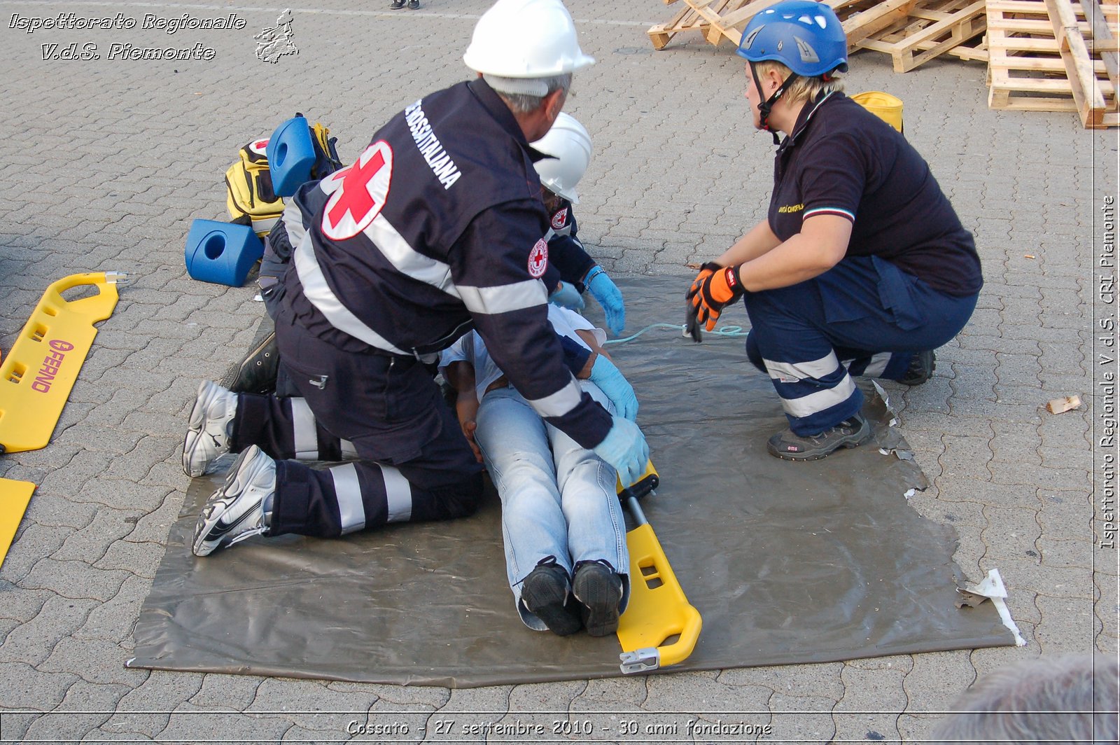 Cossato - 27 settembre 2010 - 30 anni fondazione -  Croce Rossa Italiana - Ispettorato Regionale Volontari del Soccorso Piemonte