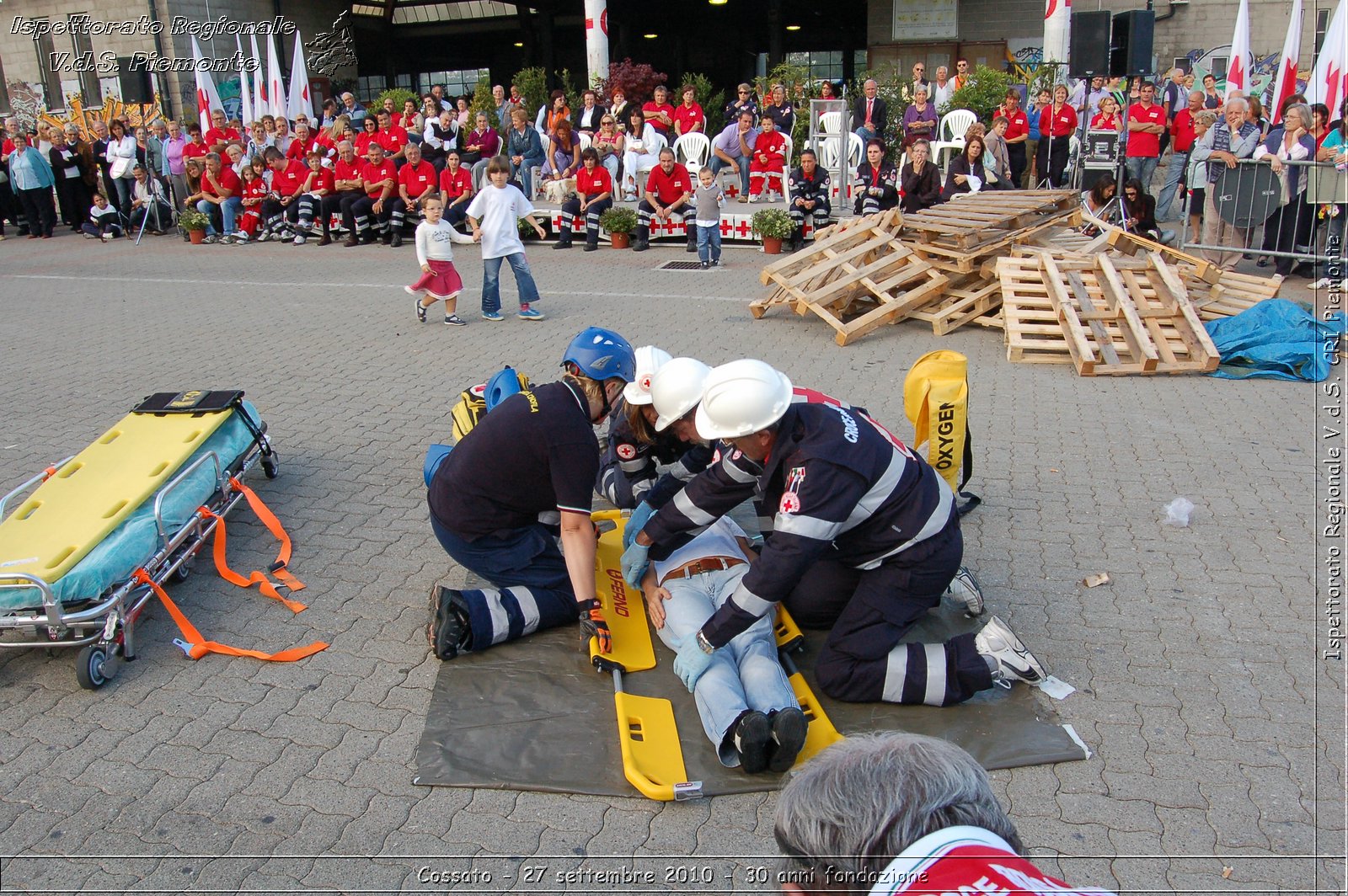 Cossato - 27 settembre 2010 - 30 anni fondazione -  Croce Rossa Italiana - Ispettorato Regionale Volontari del Soccorso Piemonte