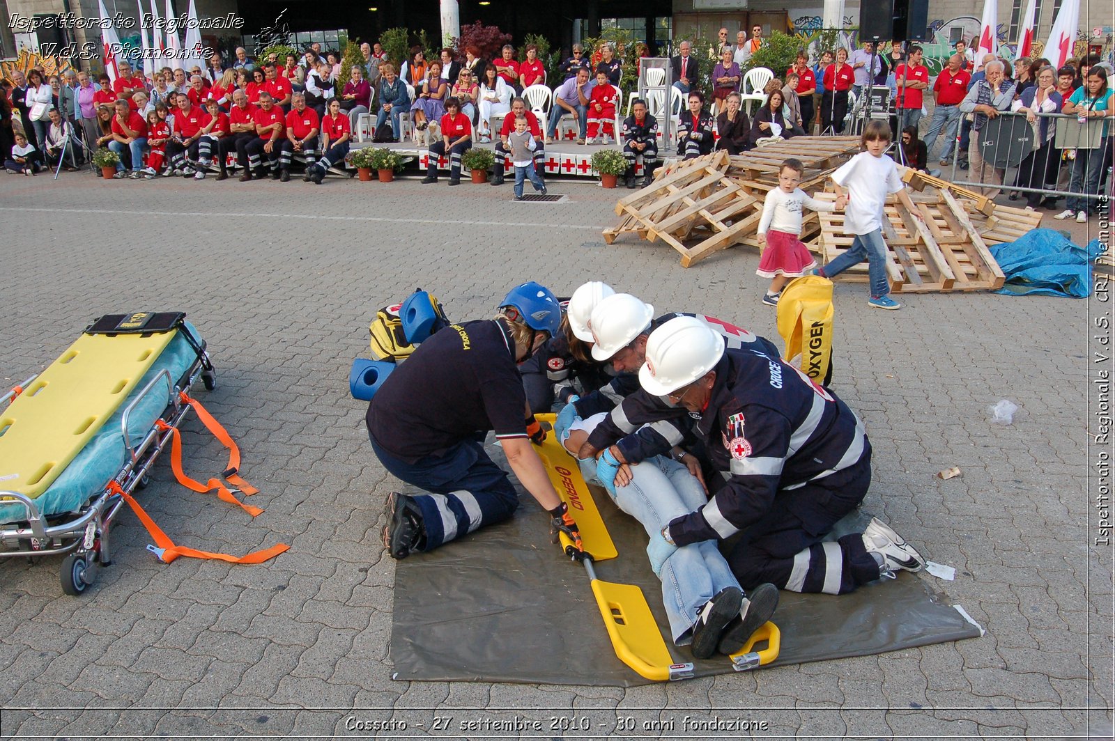 Cossato - 27 settembre 2010 - 30 anni fondazione -  Croce Rossa Italiana - Ispettorato Regionale Volontari del Soccorso Piemonte