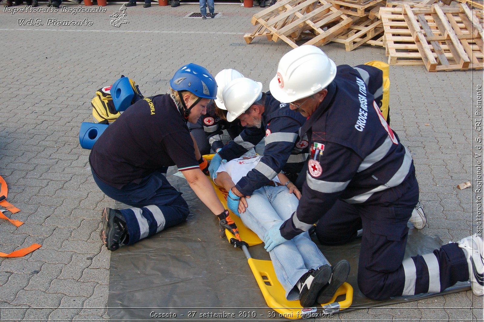 Cossato - 27 settembre 2010 - 30 anni fondazione -  Croce Rossa Italiana - Ispettorato Regionale Volontari del Soccorso Piemonte