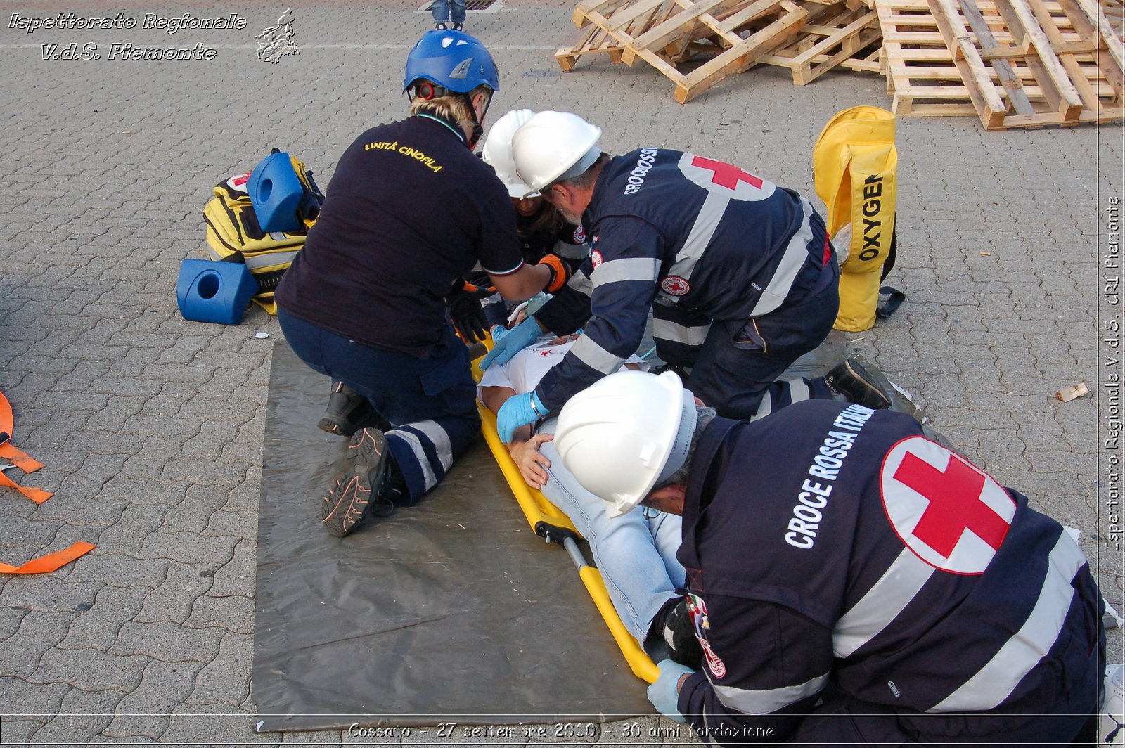 Cossato - 27 settembre 2010 - 30 anni fondazione -  Croce Rossa Italiana - Ispettorato Regionale Volontari del Soccorso Piemonte