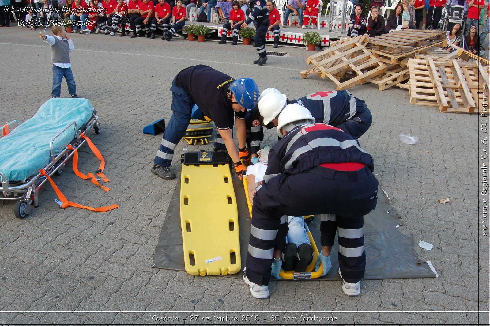 Cossato - 27 settembre 2010 - 30 anni fondazione -  Croce Rossa Italiana - Ispettorato Regionale Volontari del Soccorso Piemonte