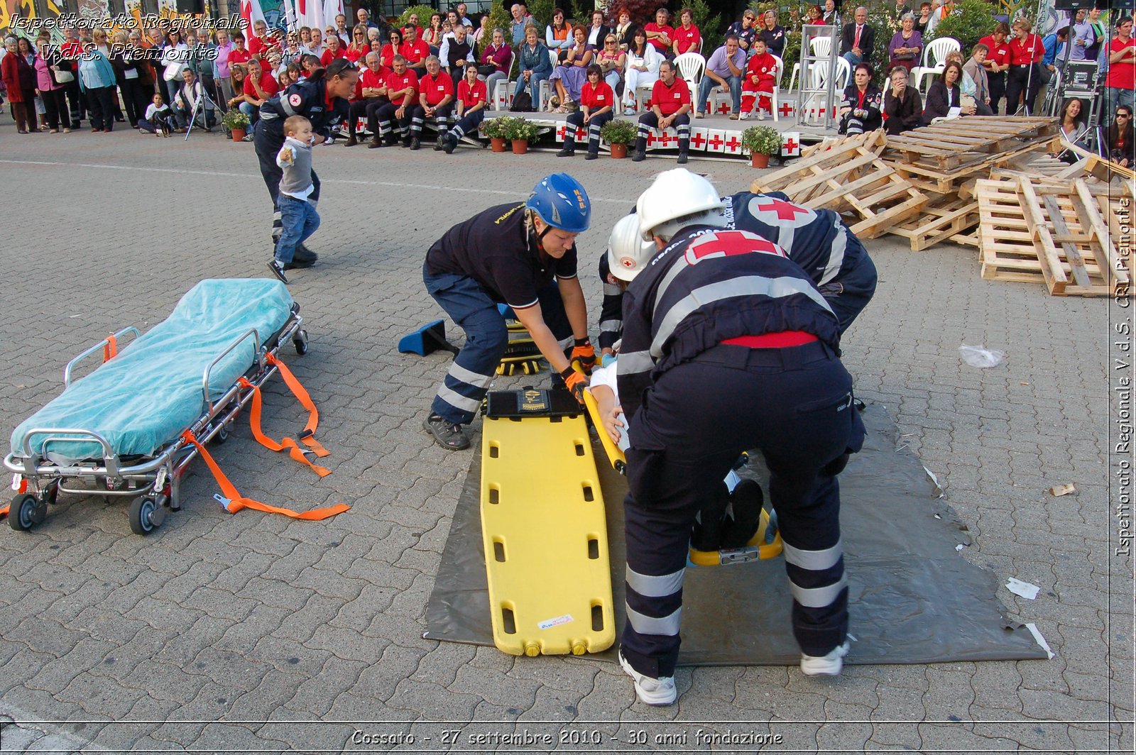 Cossato - 27 settembre 2010 - 30 anni fondazione -  Croce Rossa Italiana - Ispettorato Regionale Volontari del Soccorso Piemonte