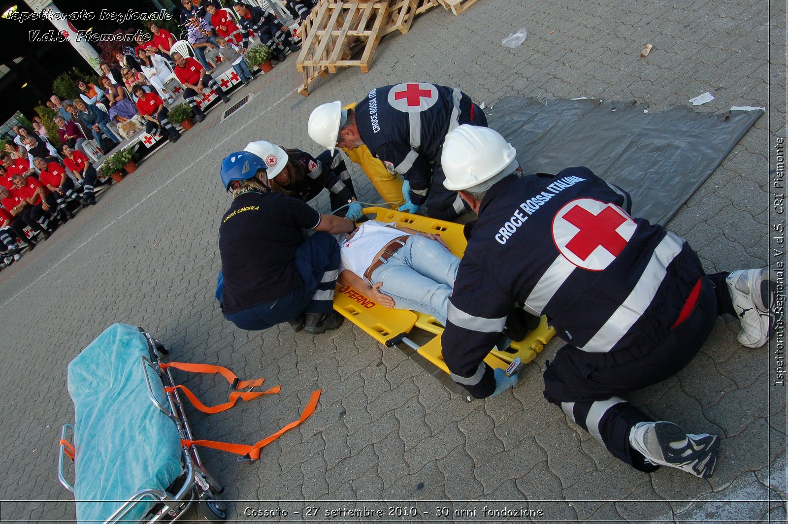 Cossato - 27 settembre 2010 - 30 anni fondazione -  Croce Rossa Italiana - Ispettorato Regionale Volontari del Soccorso Piemonte