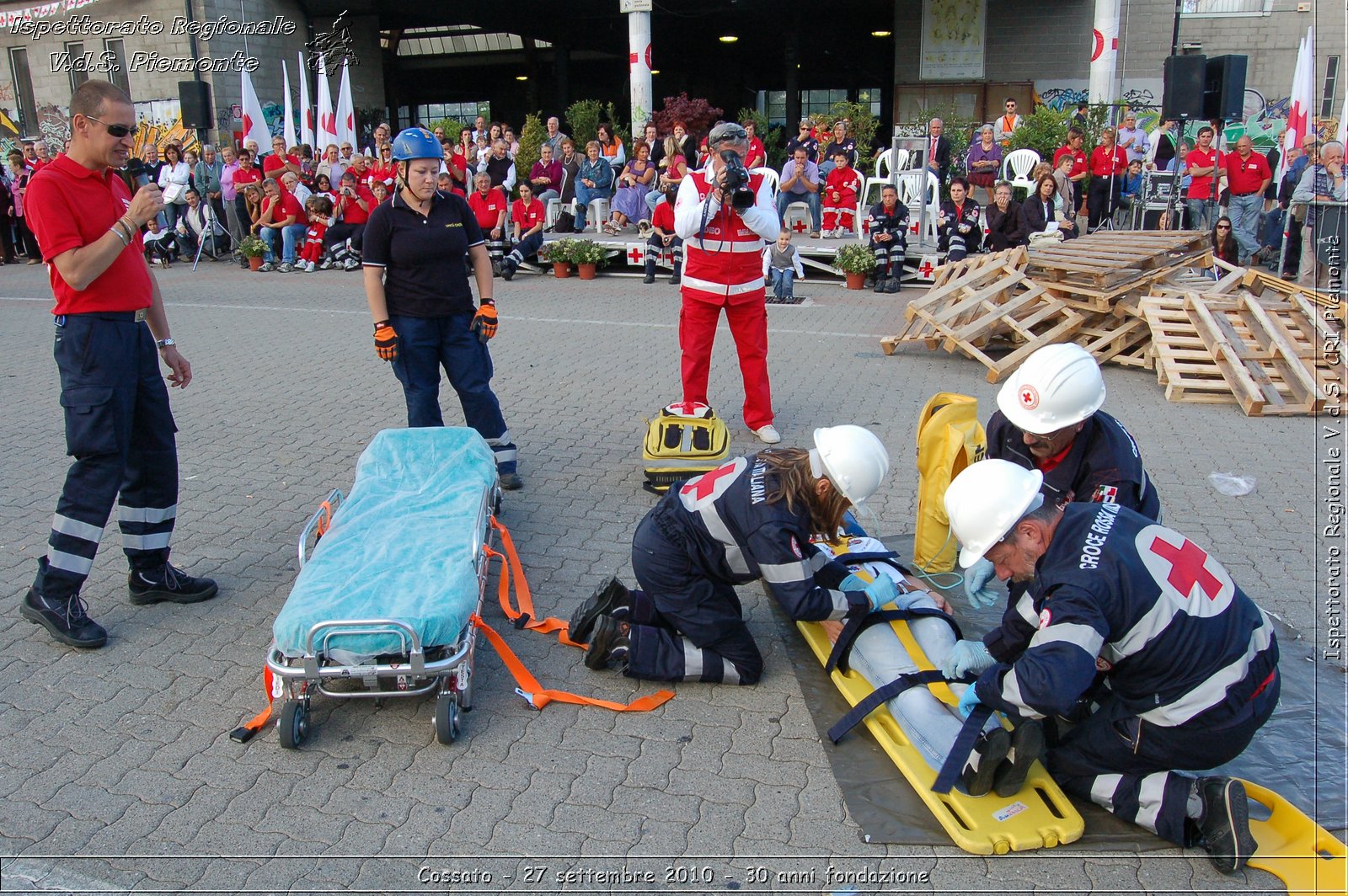 Cossato - 27 settembre 2010 - 30 anni fondazione -  Croce Rossa Italiana - Ispettorato Regionale Volontari del Soccorso Piemonte