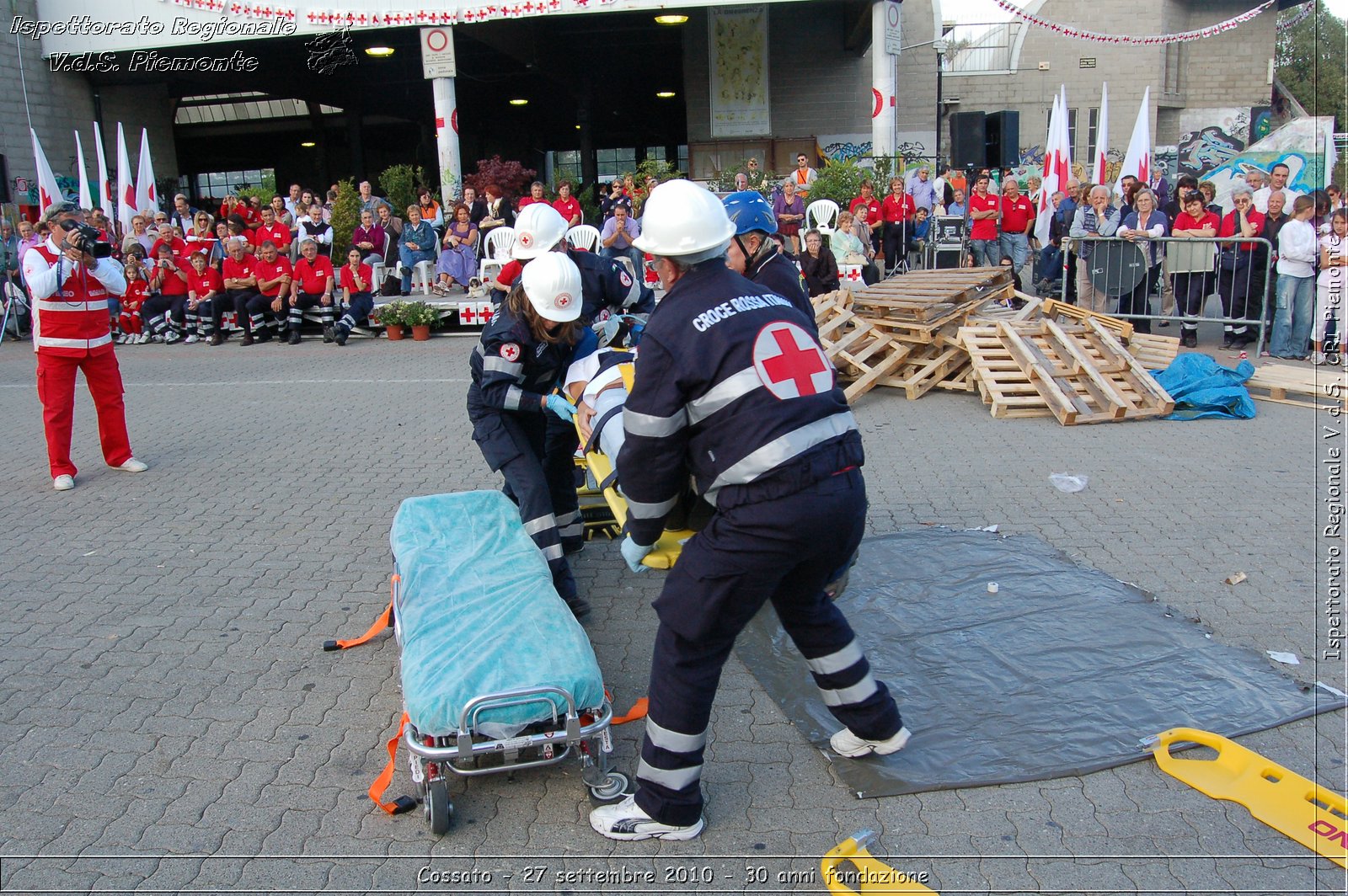 Cossato - 27 settembre 2010 - 30 anni fondazione -  Croce Rossa Italiana - Ispettorato Regionale Volontari del Soccorso Piemonte