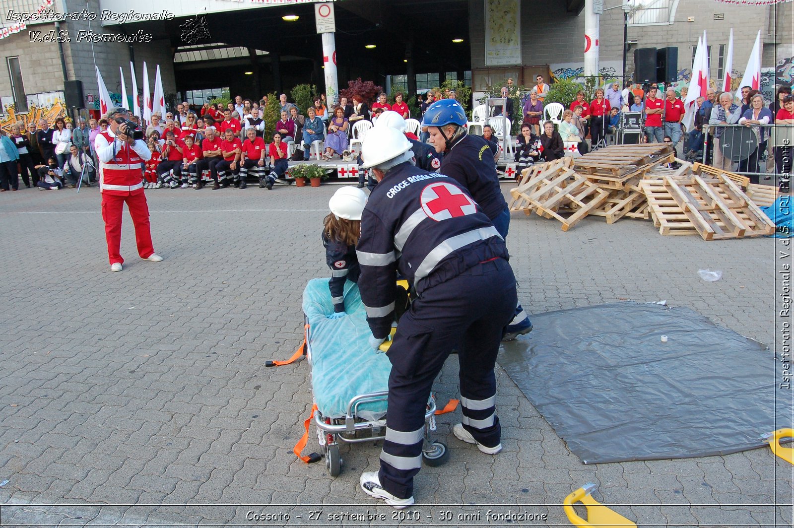 Cossato - 27 settembre 2010 - 30 anni fondazione -  Croce Rossa Italiana - Ispettorato Regionale Volontari del Soccorso Piemonte