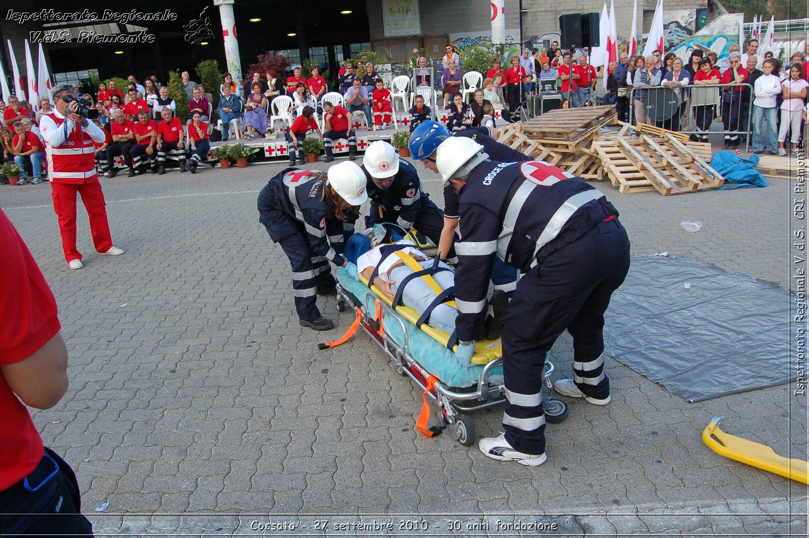 Cossato - 27 settembre 2010 - 30 anni fondazione -  Croce Rossa Italiana - Ispettorato Regionale Volontari del Soccorso Piemonte