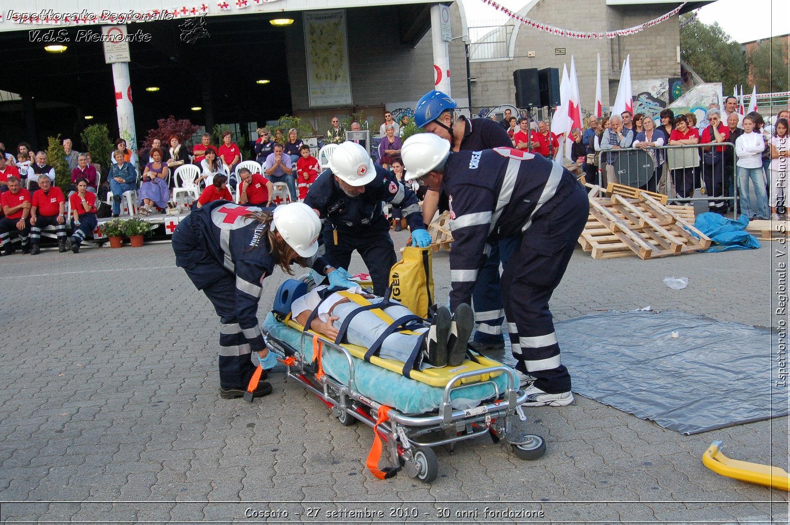 Cossato - 27 settembre 2010 - 30 anni fondazione -  Croce Rossa Italiana - Ispettorato Regionale Volontari del Soccorso Piemonte