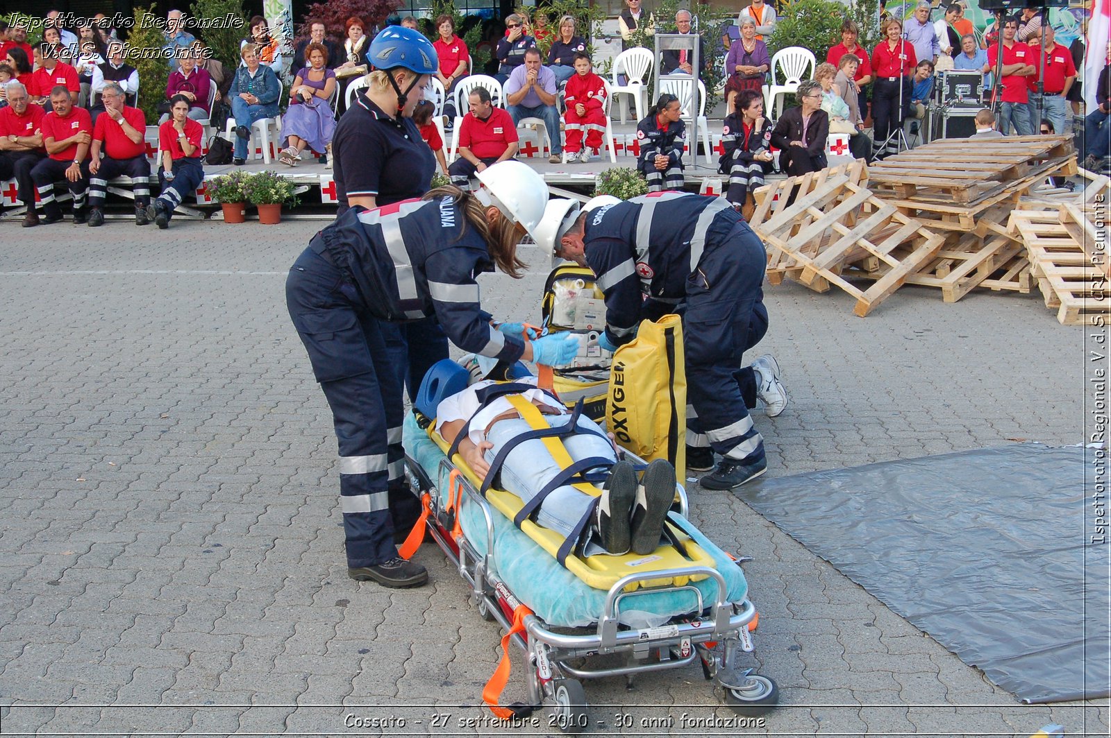 Cossato - 27 settembre 2010 - 30 anni fondazione -  Croce Rossa Italiana - Ispettorato Regionale Volontari del Soccorso Piemonte