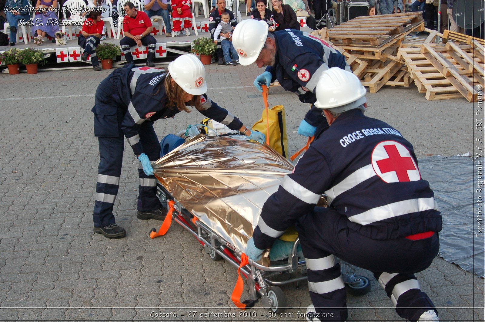 Cossato - 27 settembre 2010 - 30 anni fondazione -  Croce Rossa Italiana - Ispettorato Regionale Volontari del Soccorso Piemonte