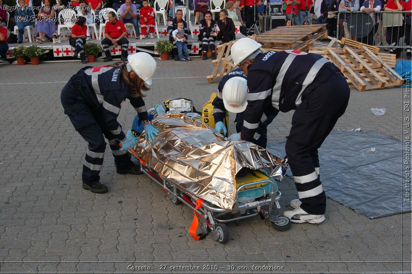 Cossato - 27 settembre 2010 - 30 anni fondazione -  Croce Rossa Italiana - Ispettorato Regionale Volontari del Soccorso Piemonte