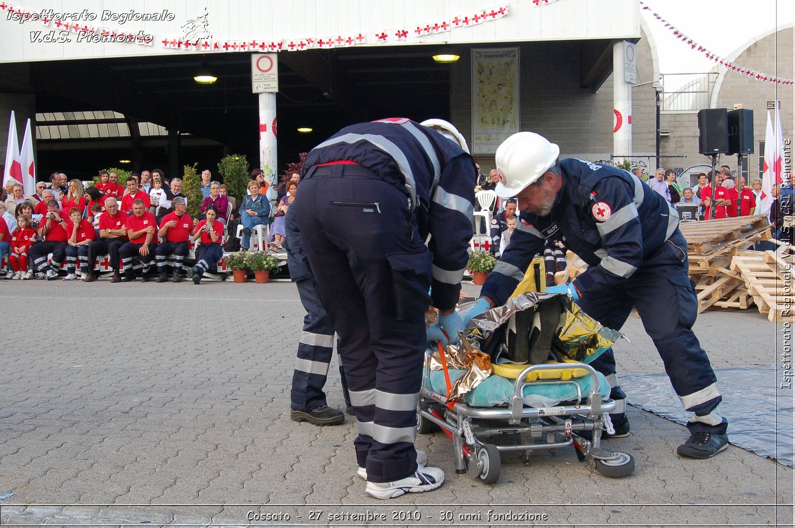 Cossato - 27 settembre 2010 - 30 anni fondazione -  Croce Rossa Italiana - Ispettorato Regionale Volontari del Soccorso Piemonte