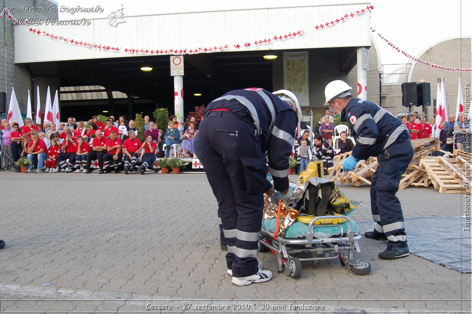 Cossato - 27 settembre 2010 - 30 anni fondazione -  Croce Rossa Italiana - Ispettorato Regionale Volontari del Soccorso Piemonte