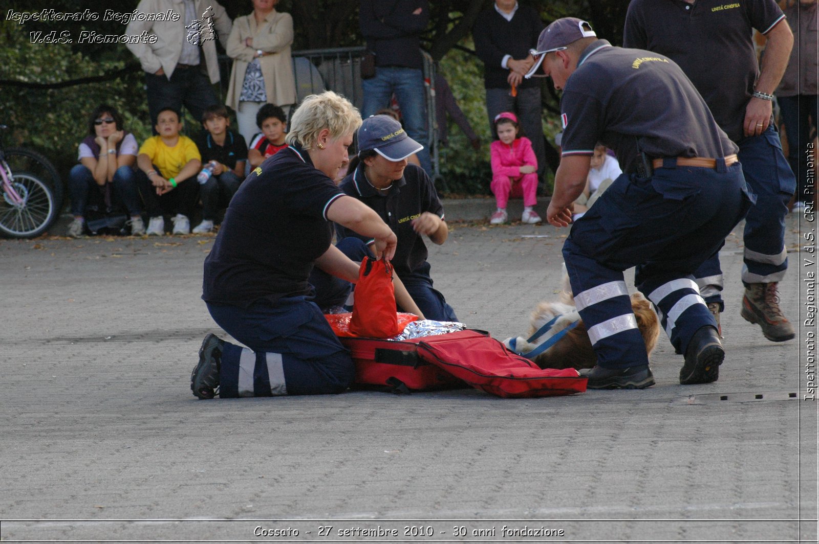 Cossato - 27 settembre 2010 - 30 anni fondazione -  Croce Rossa Italiana - Ispettorato Regionale Volontari del Soccorso Piemonte