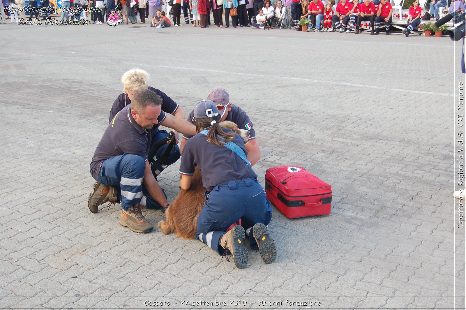 Cossato - 27 settembre 2010 - 30 anni fondazione -  Croce Rossa Italiana - Ispettorato Regionale Volontari del Soccorso Piemonte