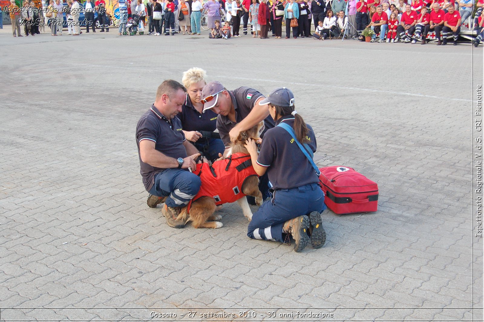 Cossato - 27 settembre 2010 - 30 anni fondazione -  Croce Rossa Italiana - Ispettorato Regionale Volontari del Soccorso Piemonte