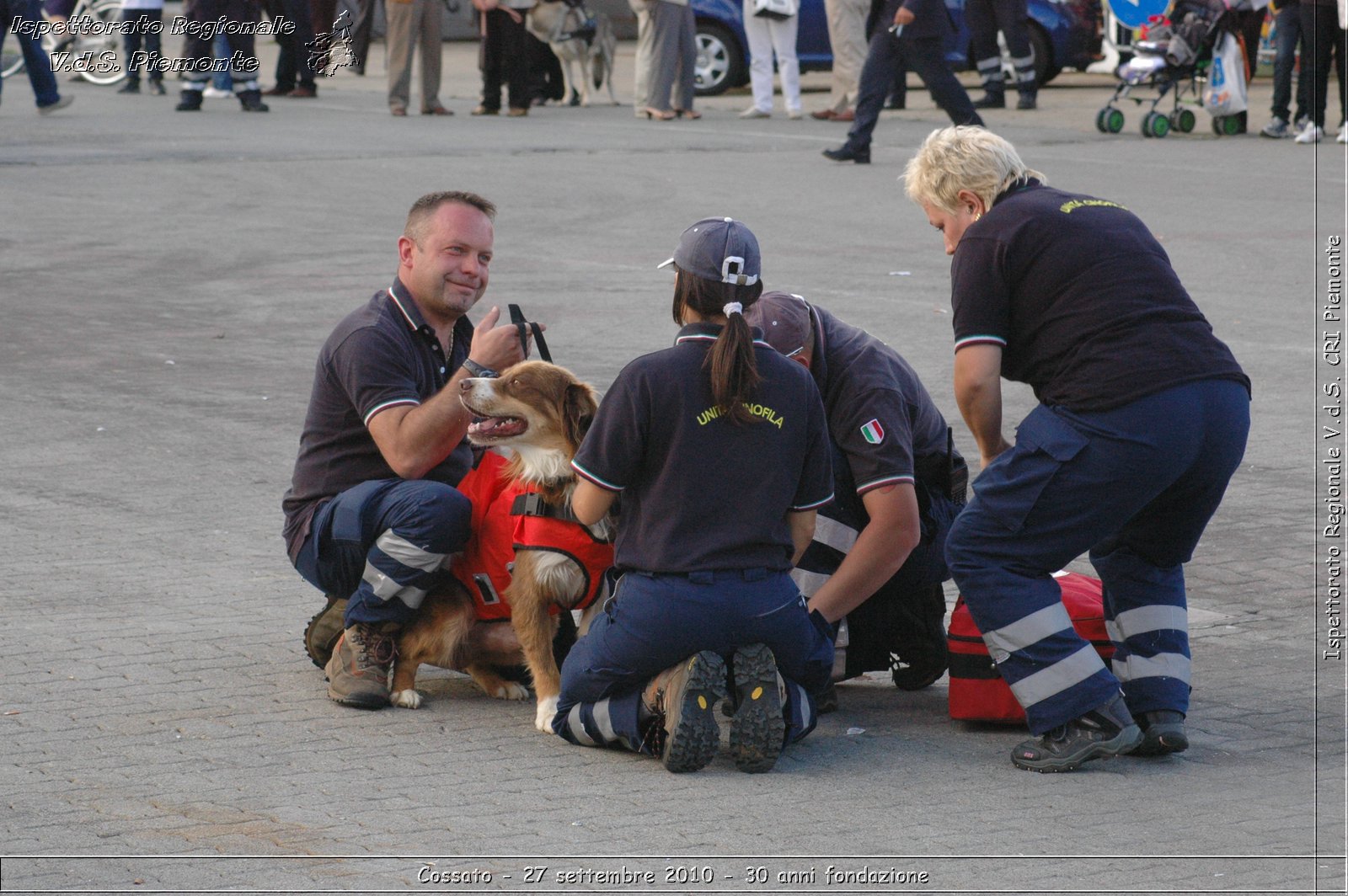 Cossato - 27 settembre 2010 - 30 anni fondazione -  Croce Rossa Italiana - Ispettorato Regionale Volontari del Soccorso Piemonte