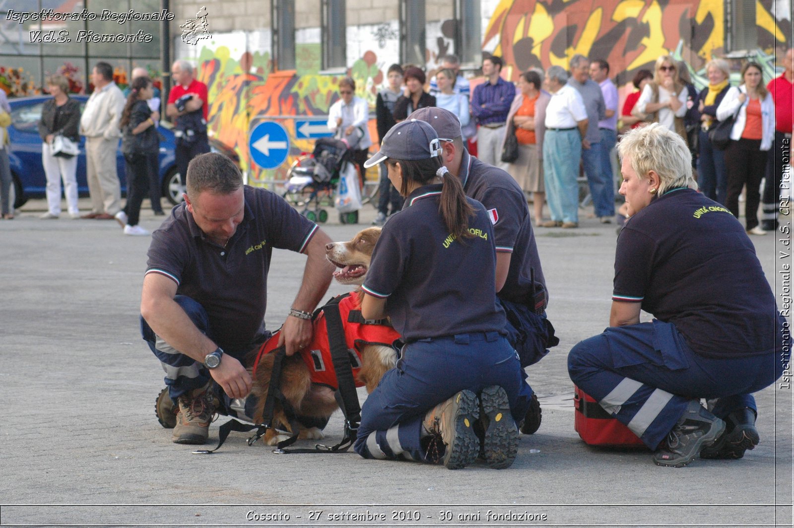 Cossato - 27 settembre 2010 - 30 anni fondazione -  Croce Rossa Italiana - Ispettorato Regionale Volontari del Soccorso Piemonte