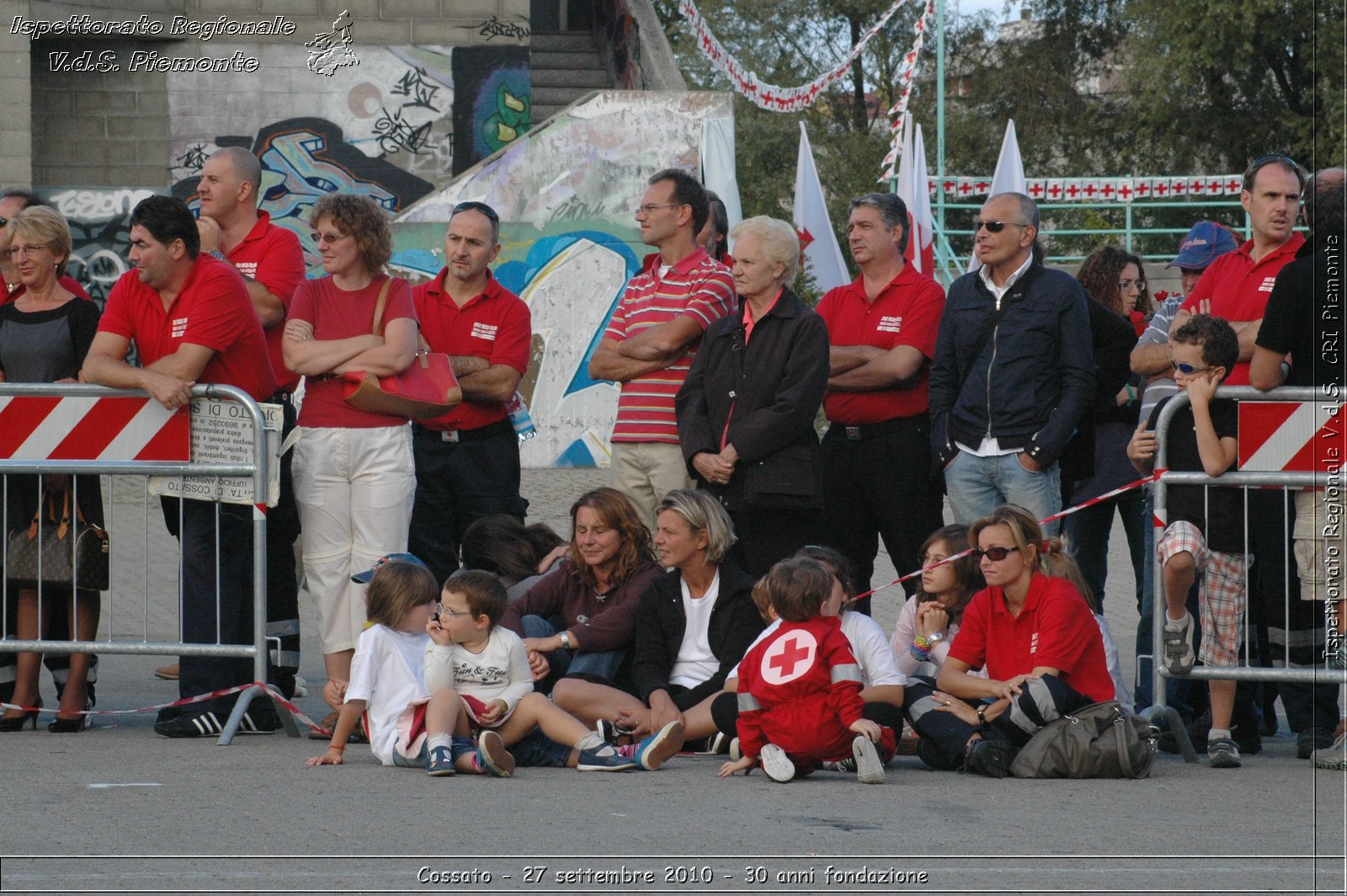 Cossato - 27 settembre 2010 - 30 anni fondazione -  Croce Rossa Italiana - Ispettorato Regionale Volontari del Soccorso Piemonte