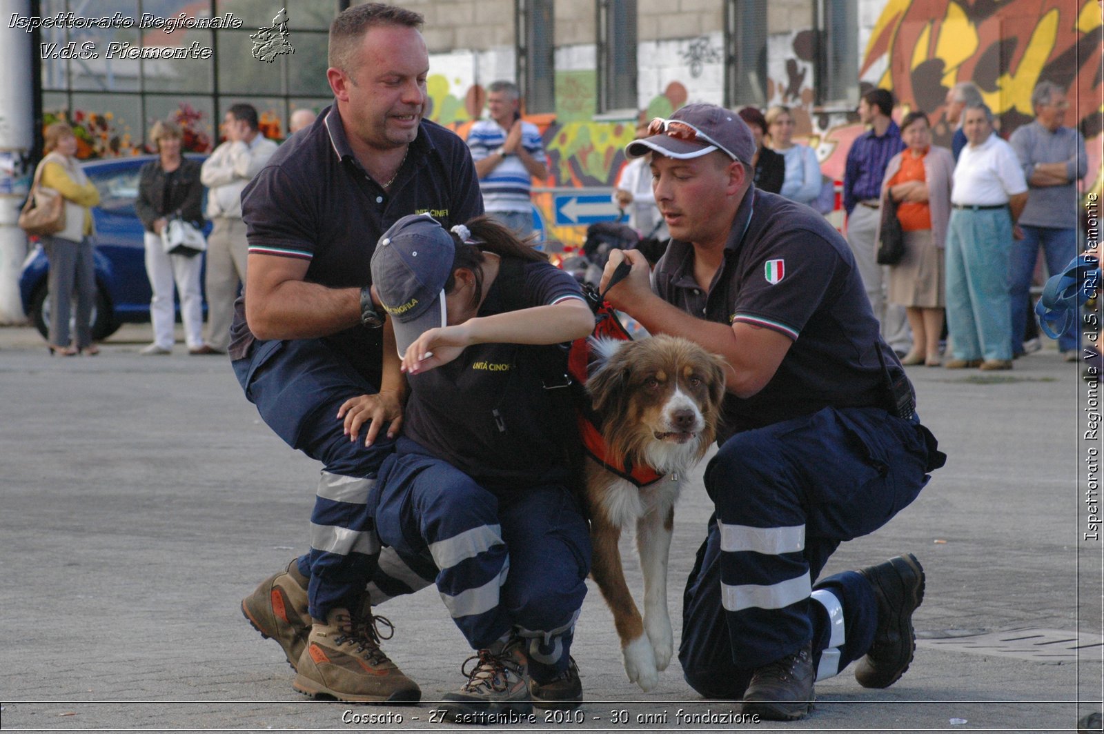 Cossato - 27 settembre 2010 - 30 anni fondazione -  Croce Rossa Italiana - Ispettorato Regionale Volontari del Soccorso Piemonte