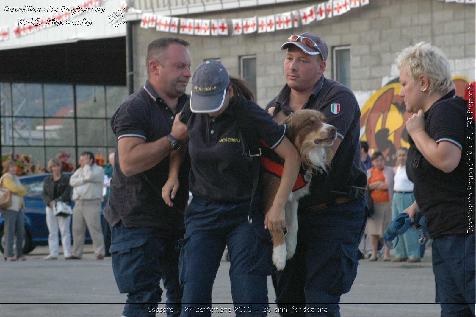 Cossato - 27 settembre 2010 - 30 anni fondazione -  Croce Rossa Italiana - Ispettorato Regionale Volontari del Soccorso Piemonte