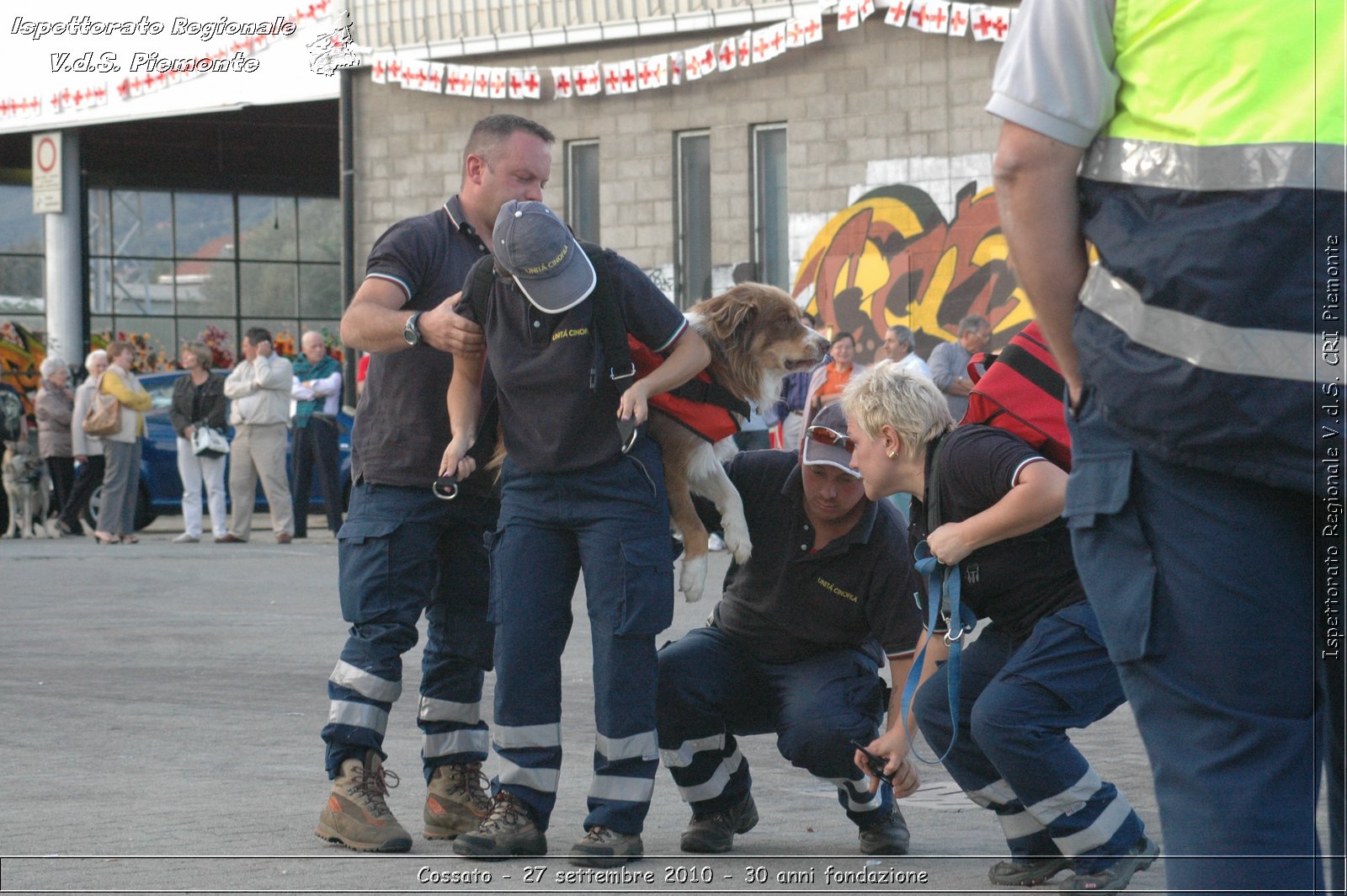 Cossato - 27 settembre 2010 - 30 anni fondazione -  Croce Rossa Italiana - Ispettorato Regionale Volontari del Soccorso Piemonte