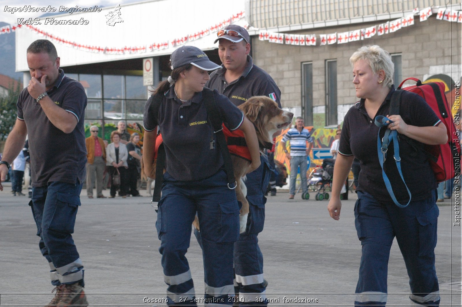 Cossato - 27 settembre 2010 - 30 anni fondazione -  Croce Rossa Italiana - Ispettorato Regionale Volontari del Soccorso Piemonte