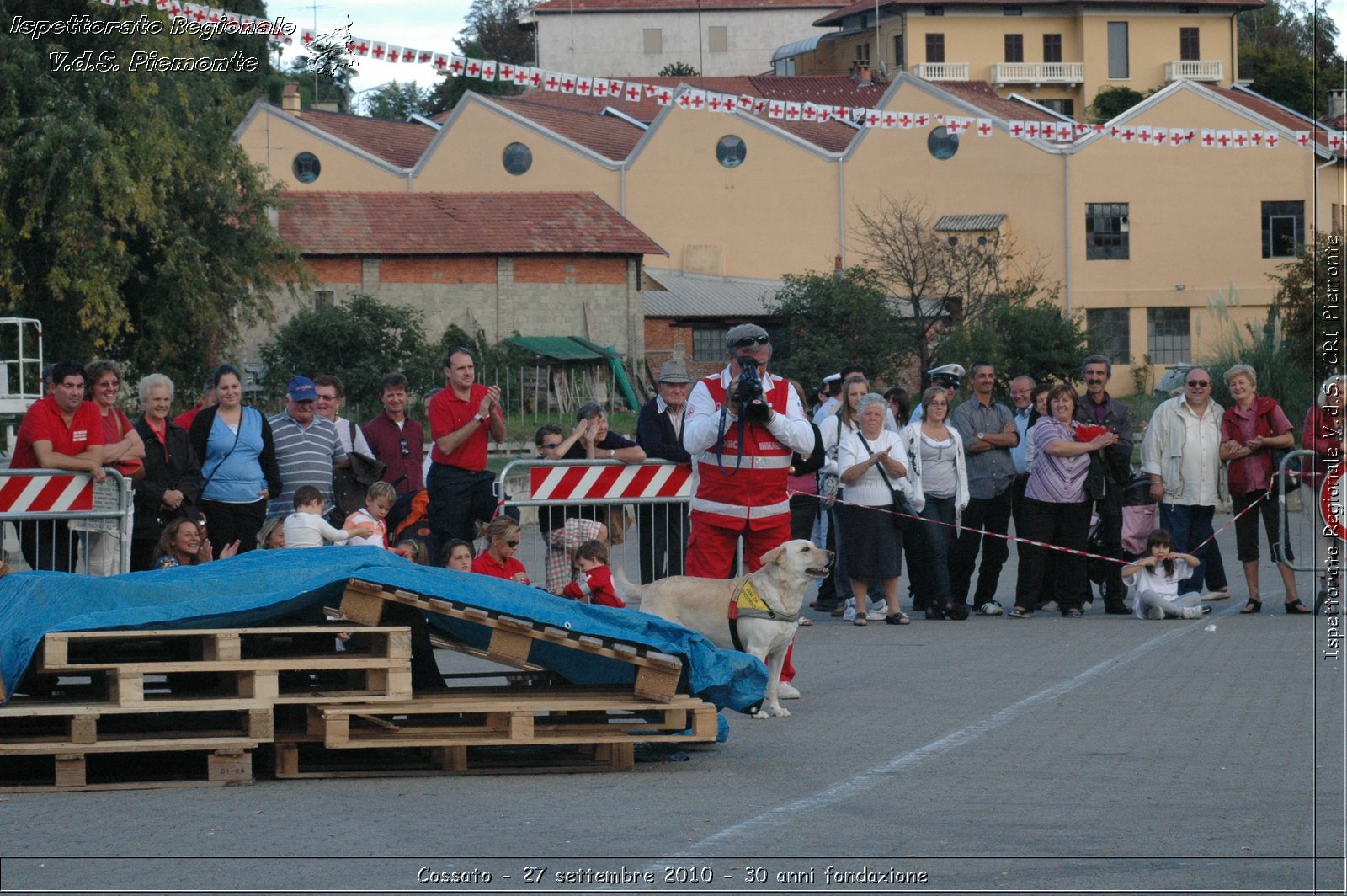 Cossato - 27 settembre 2010 - 30 anni fondazione -  Croce Rossa Italiana - Ispettorato Regionale Volontari del Soccorso Piemonte