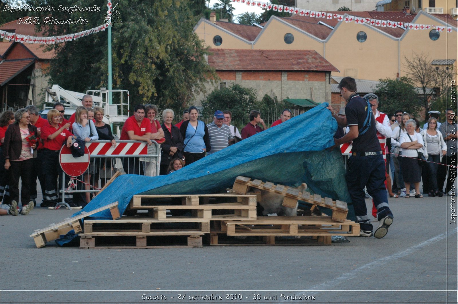 Cossato - 27 settembre 2010 - 30 anni fondazione -  Croce Rossa Italiana - Ispettorato Regionale Volontari del Soccorso Piemonte