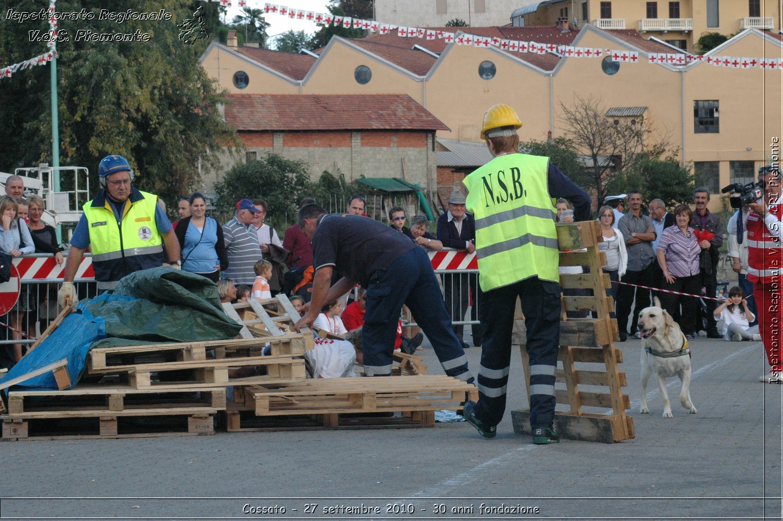 Cossato - 27 settembre 2010 - 30 anni fondazione -  Croce Rossa Italiana - Ispettorato Regionale Volontari del Soccorso Piemonte