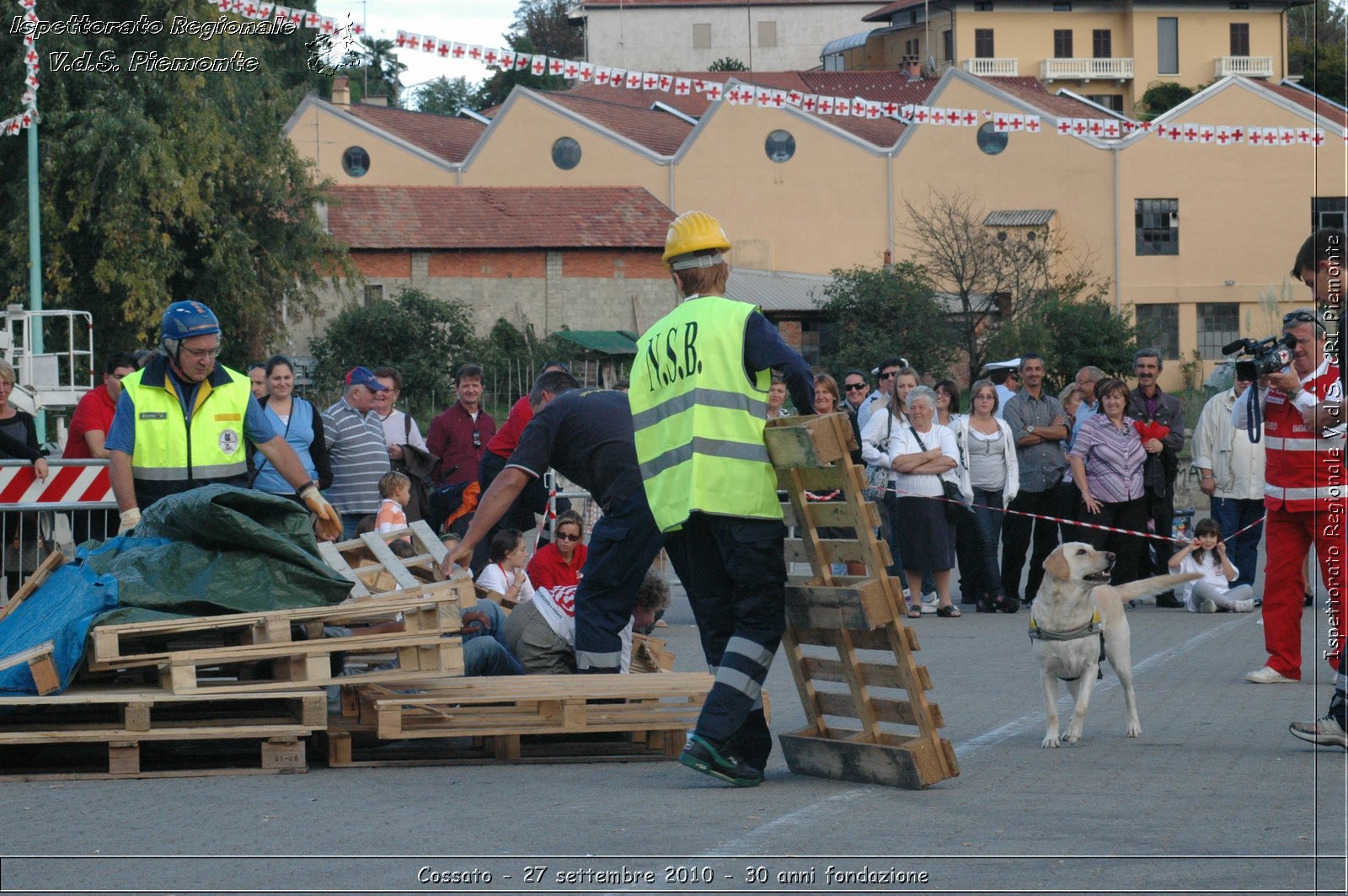 Cossato - 27 settembre 2010 - 30 anni fondazione -  Croce Rossa Italiana - Ispettorato Regionale Volontari del Soccorso Piemonte