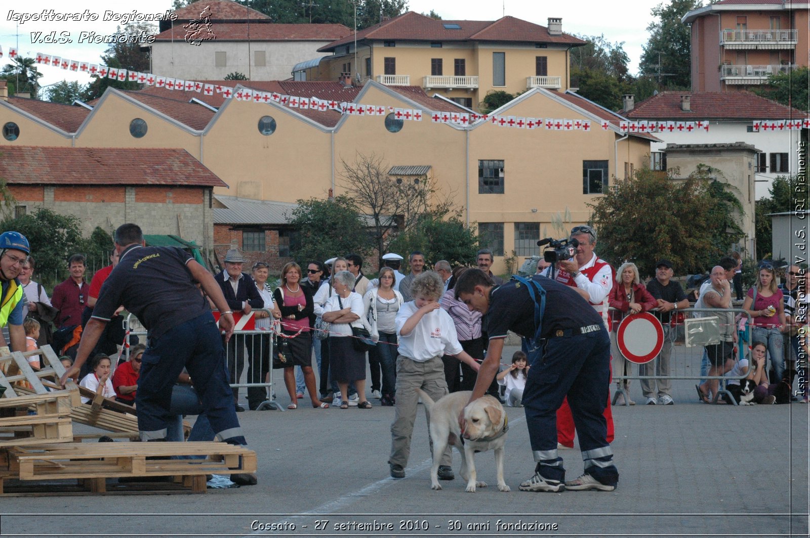 Cossato - 27 settembre 2010 - 30 anni fondazione -  Croce Rossa Italiana - Ispettorato Regionale Volontari del Soccorso Piemonte