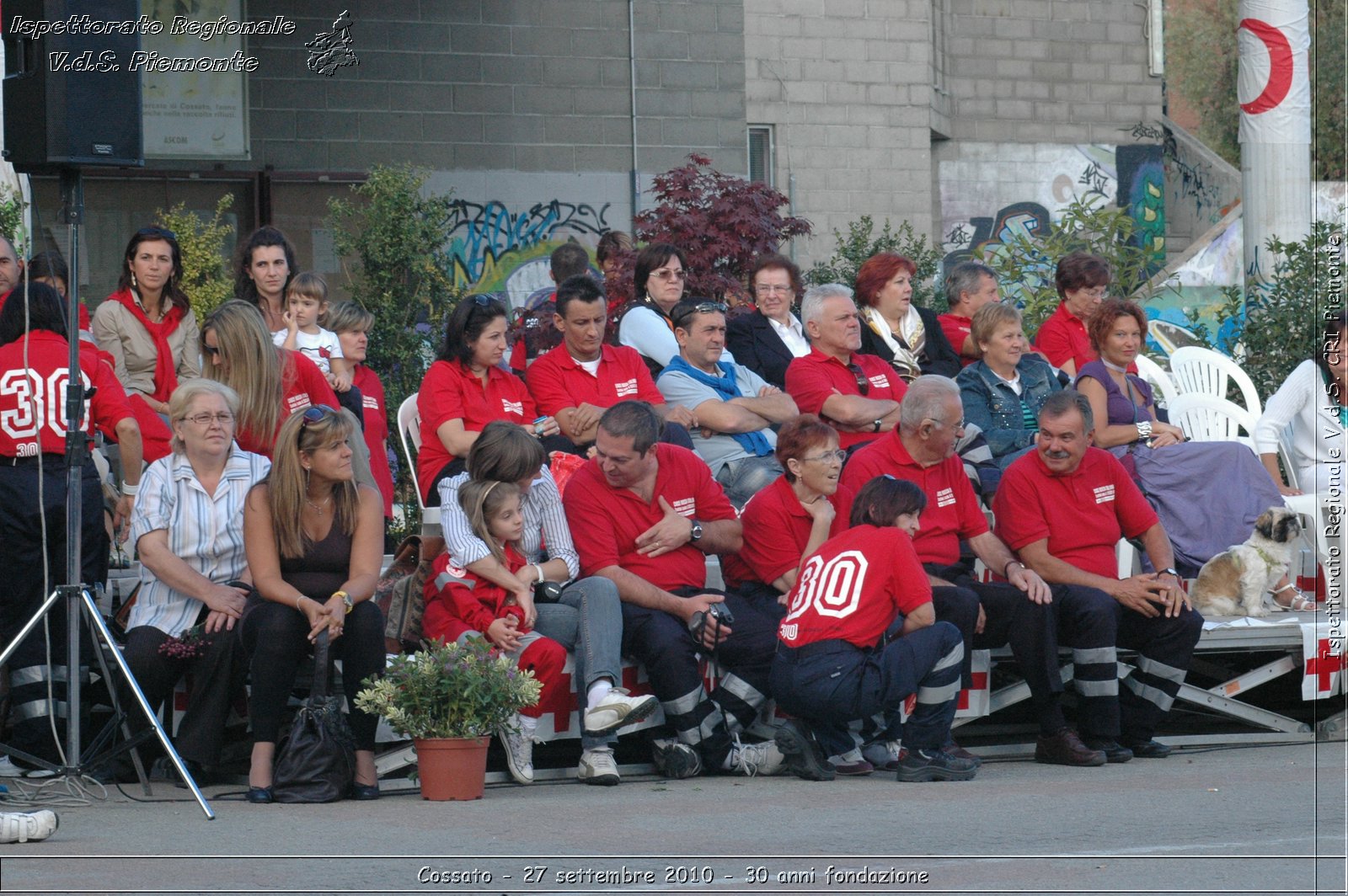 Cossato - 27 settembre 2010 - 30 anni fondazione -  Croce Rossa Italiana - Ispettorato Regionale Volontari del Soccorso Piemonte